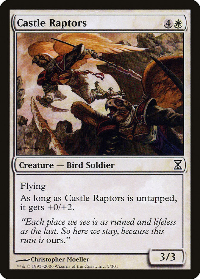 Castle Raptors [Time Spiral] | Deep Dive Games St. Marys