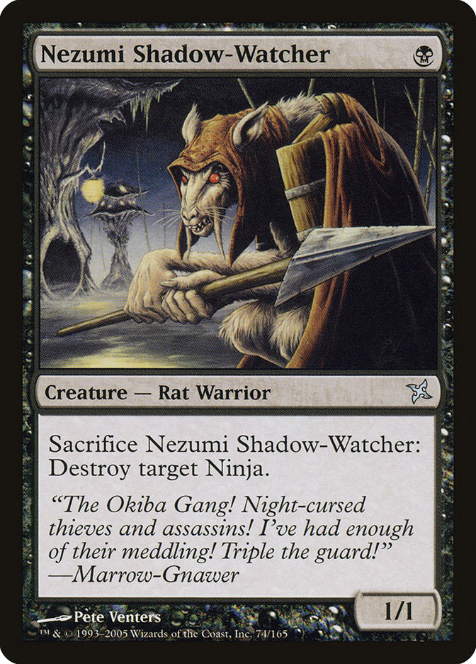 Nezumi Shadow-Watcher [Betrayers of Kamigawa] | Deep Dive Games St. Marys
