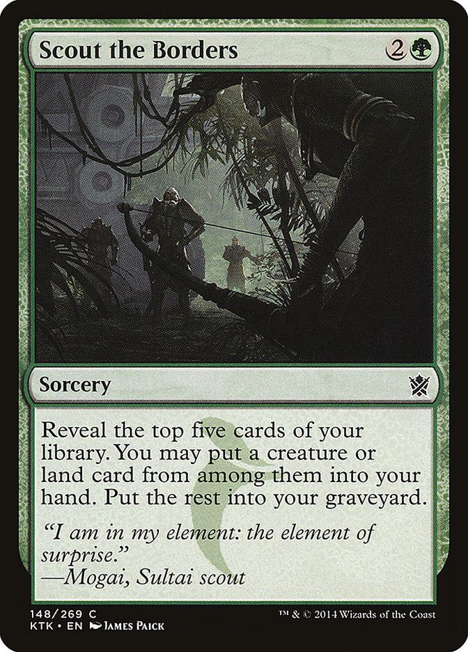 Scout the Borders [Khans of Tarkir] | Deep Dive Games St. Marys