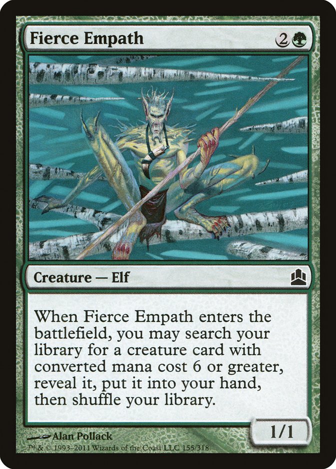 Fierce Empath [Commander 2011] | Deep Dive Games St. Marys