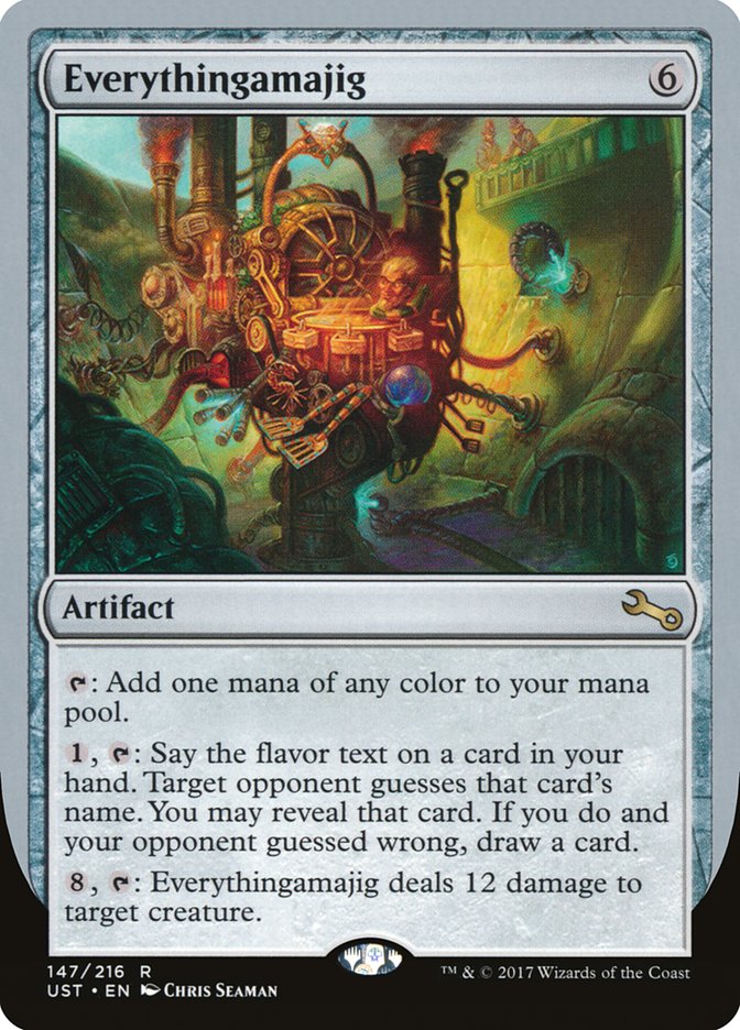 Everythingamajig ("Add one Mana") [Unstable] | Deep Dive Games St. Marys