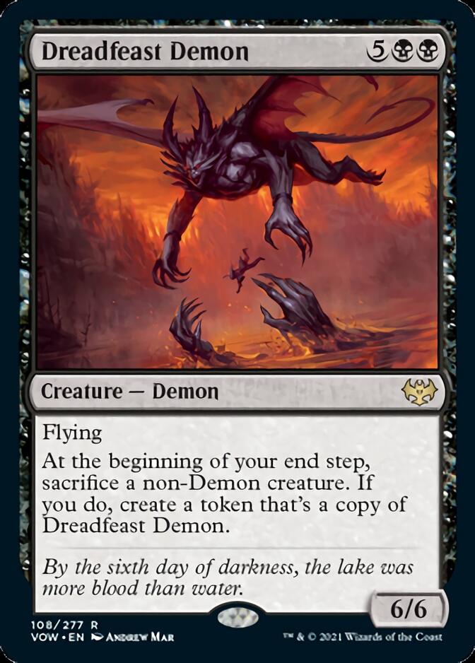 Dreadfeast Demon [Innistrad: Crimson Vow] | Deep Dive Games St. Marys