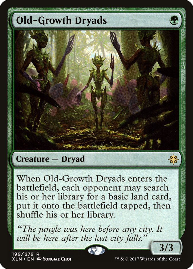 Old-Growth Dryads [Ixalan] | Deep Dive Games St. Marys