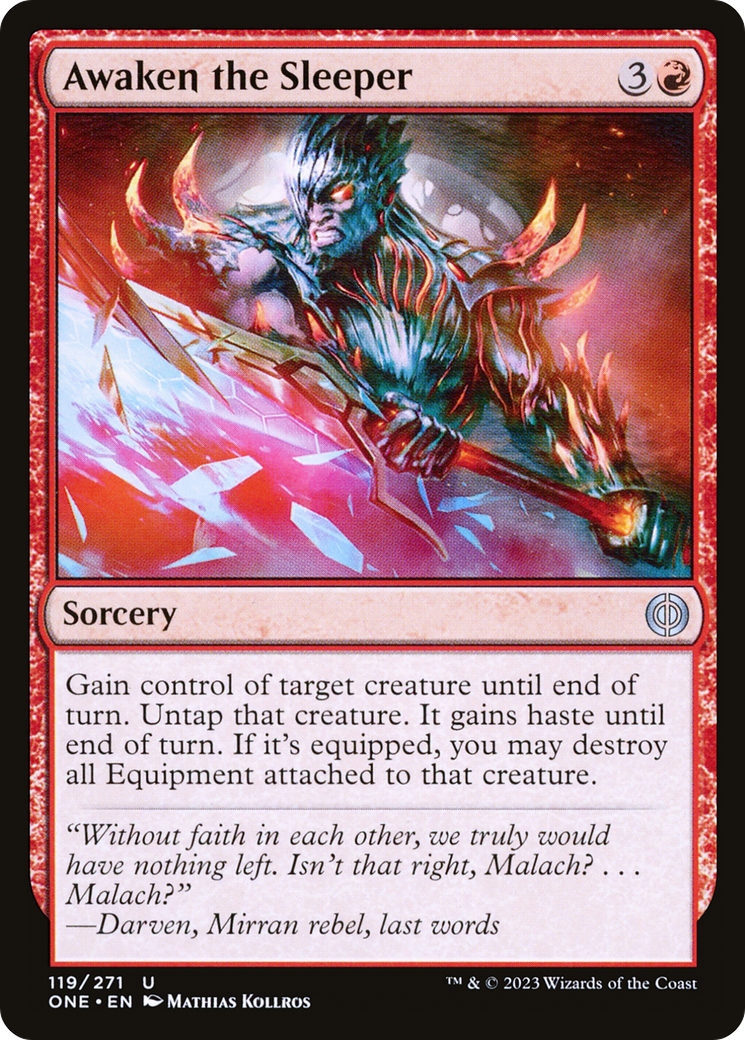 Awaken the Sleeper [Phyrexia: All Will Be One] | Deep Dive Games St. Marys