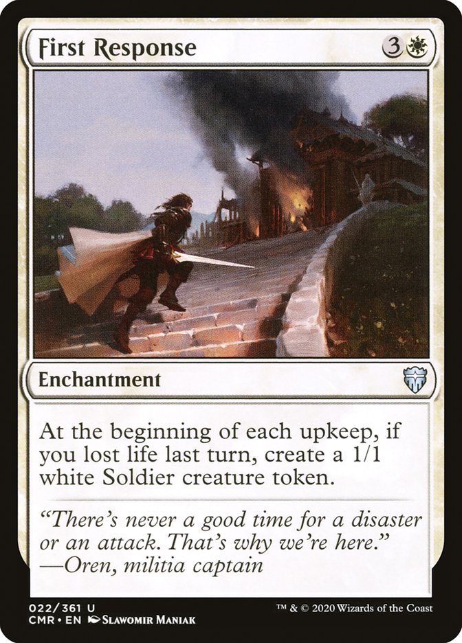 First Response [Commander Legends] | Deep Dive Games St. Marys