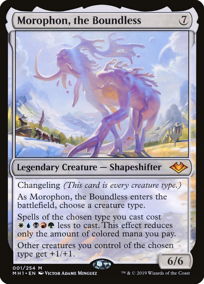 Morophon, the Boundless (Promo Pack) [Modern Horizons Promos] | Deep Dive Games St. Marys