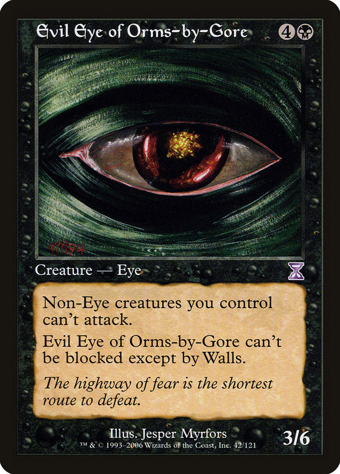 Evil Eye of Orms-by-Gore [Time Spiral Timeshifted] | Deep Dive Games St. Marys