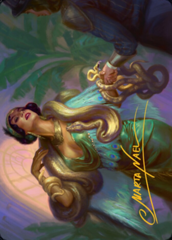 Venom Connoisseur Art Card (Gold-Stamped Signature) [Streets of New Capenna Art Series] | Deep Dive Games St. Marys