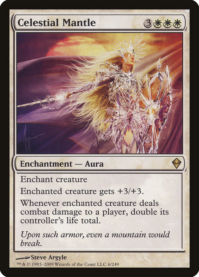 Celestial Mantle [Zendikar] | Deep Dive Games St. Marys