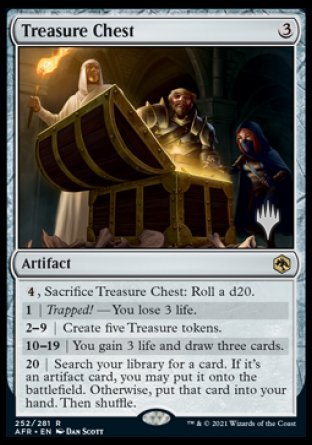 Treasure Chest (Promo Pack) [Dungeons & Dragons: Adventures in the Forgotten Realms Promos] | Deep Dive Games St. Marys