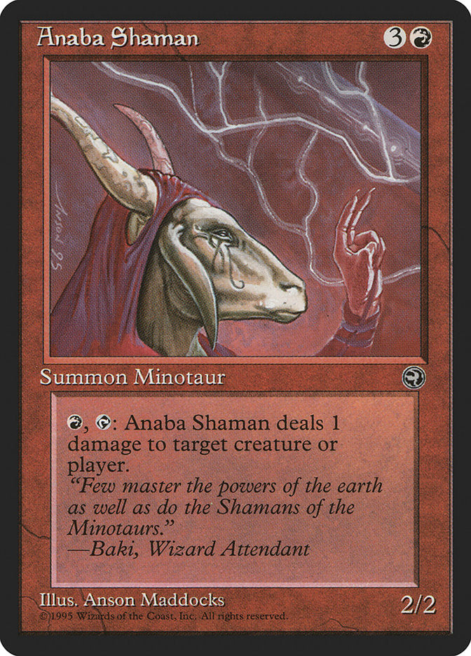 Anaba Shaman (Baki Flavor Text) [Homelands] | Deep Dive Games St. Marys