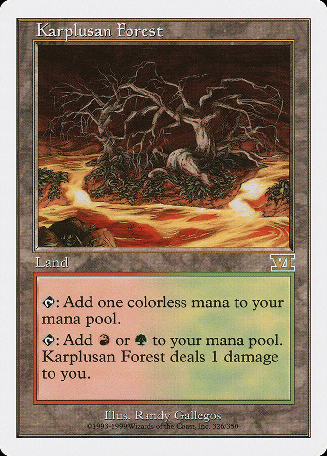 Karplusan Forest [Classic Sixth Edition] | Deep Dive Games St. Marys