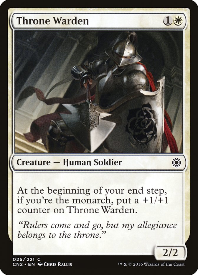 Throne Warden [Conspiracy: Take the Crown] | Deep Dive Games St. Marys