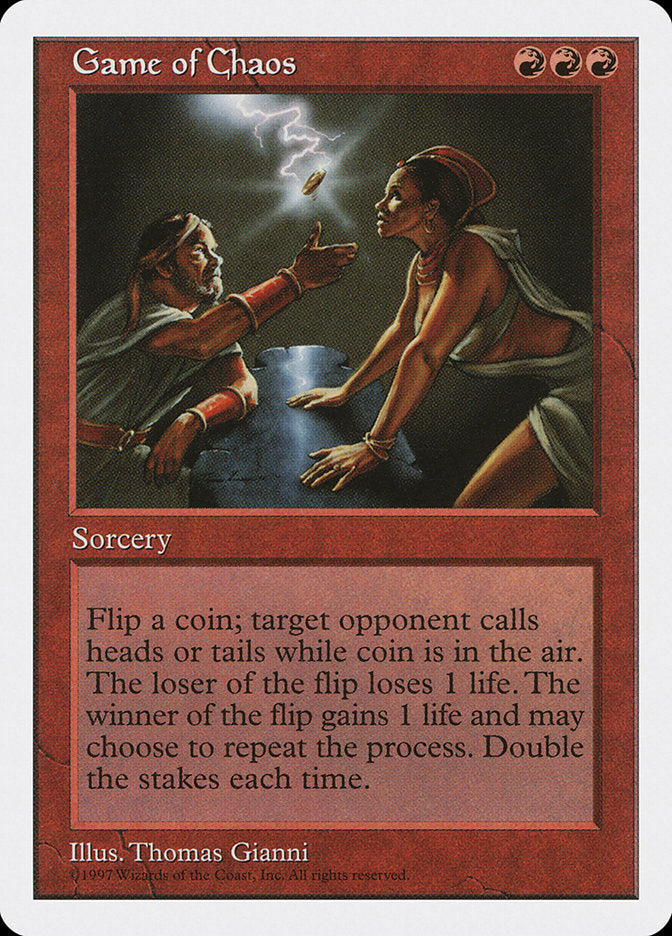 Game of Chaos [Fifth Edition] | Deep Dive Games St. Marys