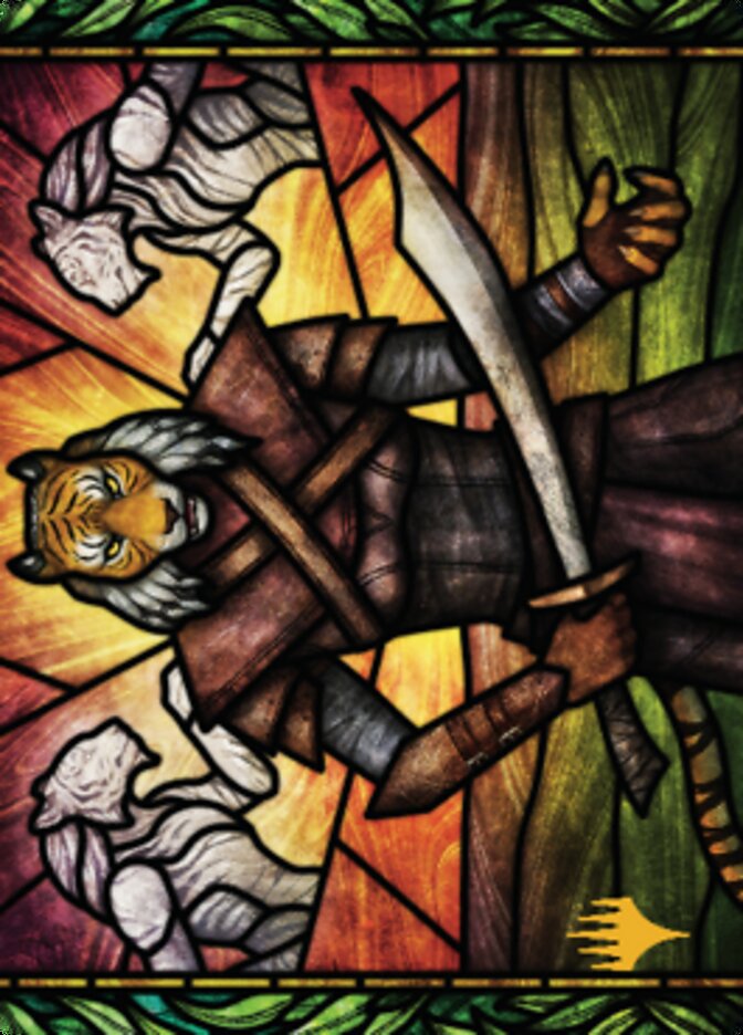 Zar Ojanen, Scion of Efrava Art Card (Gold-Stamped Signature) [Dominaria United Art Series] | Deep Dive Games St. Marys