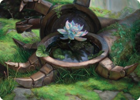 Timeless Lotus Art Card [Dominaria United Art Series] | Deep Dive Games St. Marys