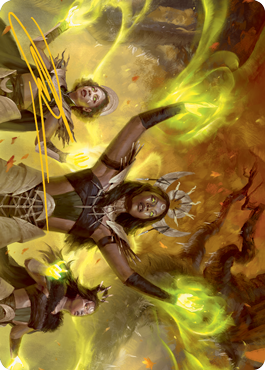 Dawnhart Wardens Art Card (Gold-Stamped Signature) [Innistrad: Midnight Hunt Art Series] | Deep Dive Games St. Marys