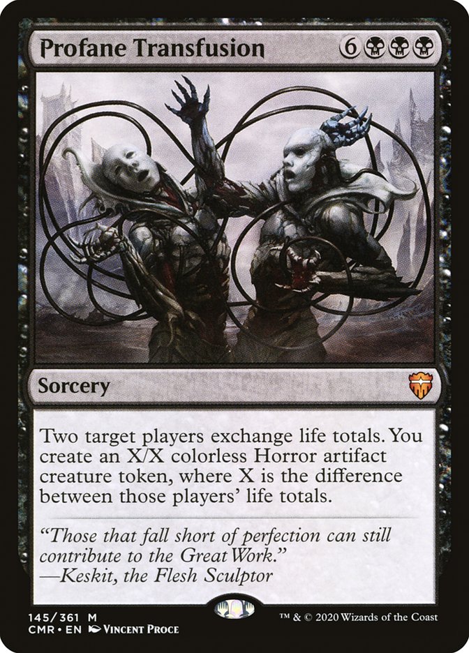 Profane Transfusion [Commander Legends] | Deep Dive Games St. Marys