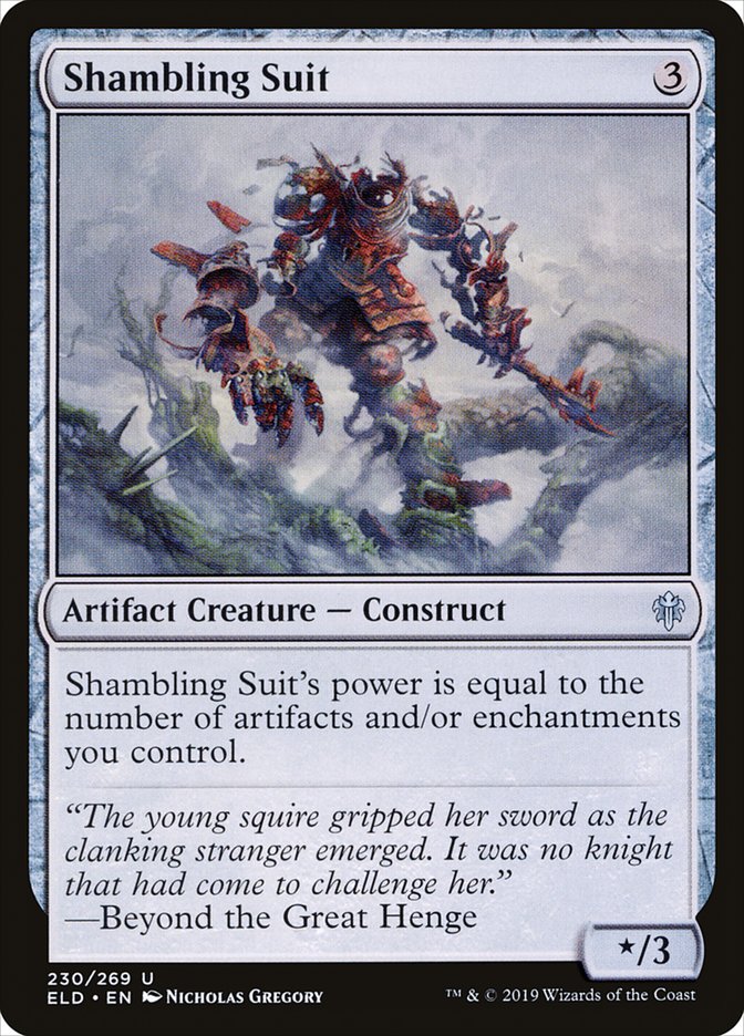Shambling Suit [Throne of Eldraine] | Deep Dive Games St. Marys