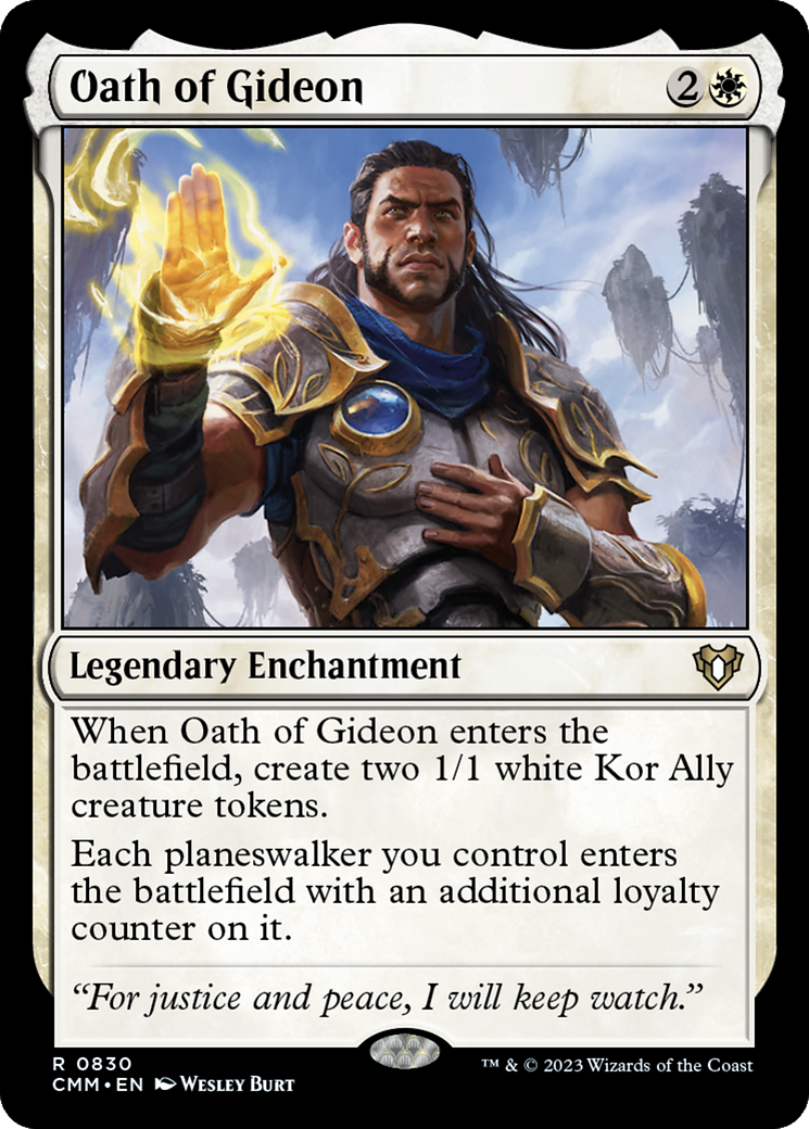 Oath of Gideon [Commander Masters] | Deep Dive Games St. Marys
