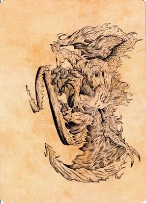 Miirym, Sentinel Wyrm Art Card [Commander Legends: Battle for Baldur's Gate Art Series] | Deep Dive Games St. Marys