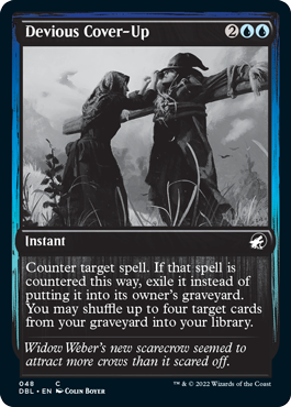 Devious Cover-Up [Innistrad: Double Feature] | Deep Dive Games St. Marys