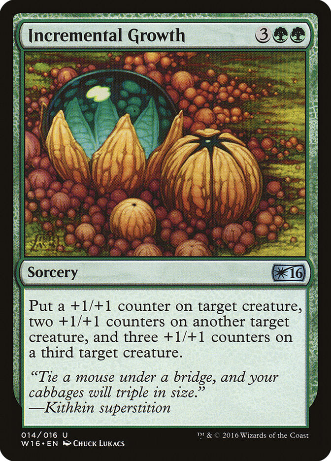 Incremental Growth [Welcome Deck 2016] | Deep Dive Games St. Marys