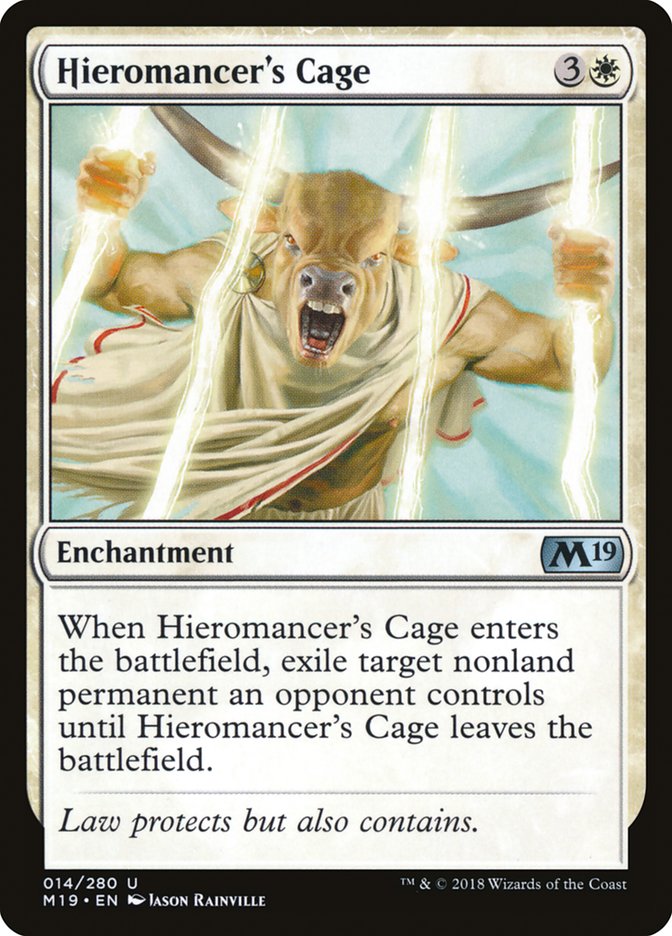Hieromancer's Cage [Core Set 2019] | Deep Dive Games St. Marys