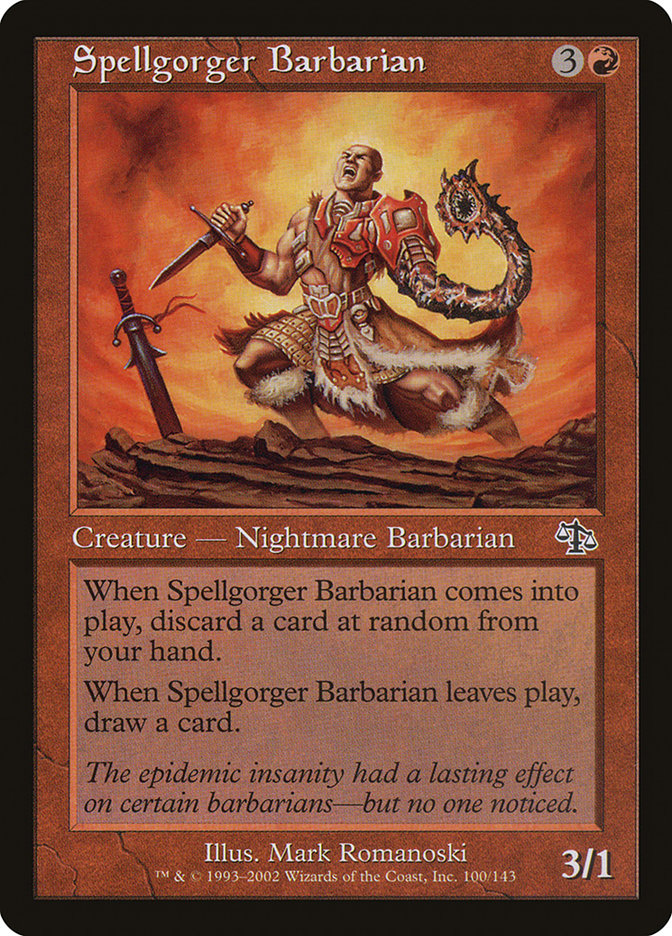 Spellgorger Barbarian [Judgment] | Deep Dive Games St. Marys