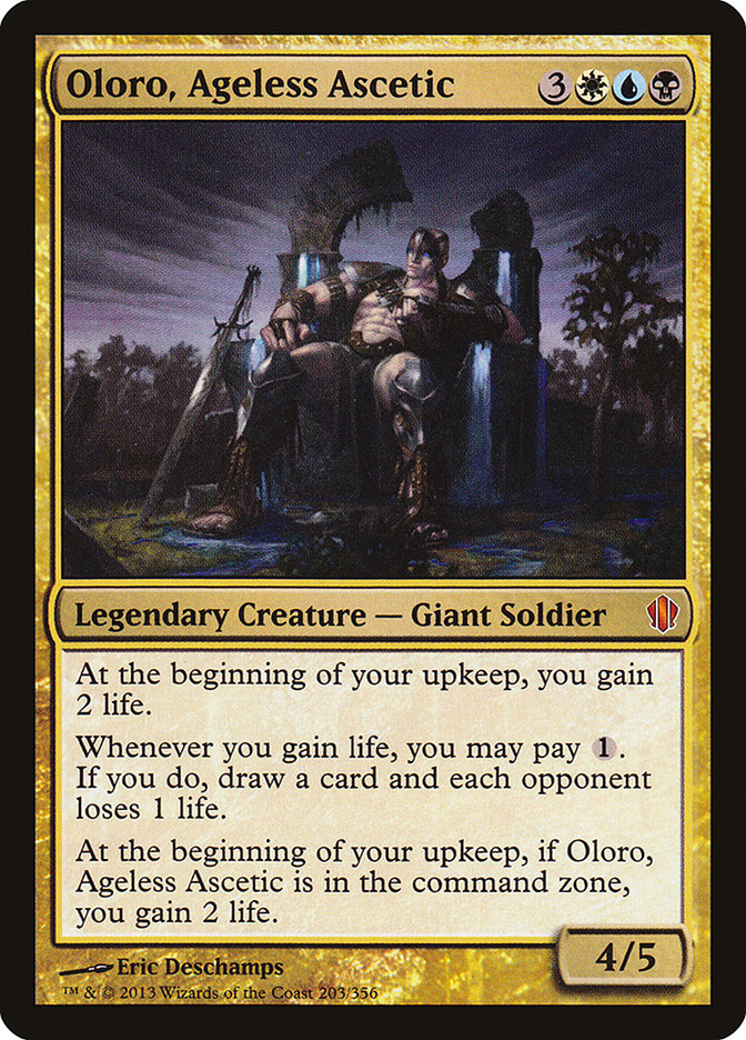 Oloro, Ageless Ascetic [Commander 2013] | Deep Dive Games St. Marys
