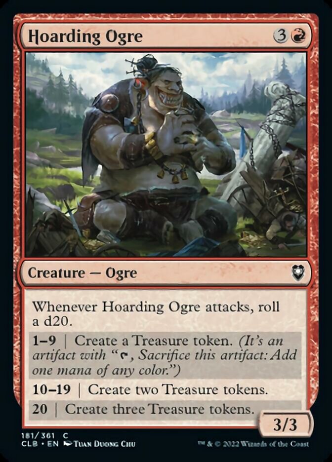 Hoarding Ogre [Commander Legends: Battle for Baldur's Gate] | Deep Dive Games St. Marys