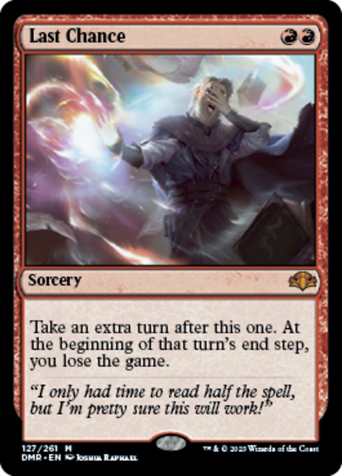 Last Chance [Dominaria Remastered] | Deep Dive Games St. Marys