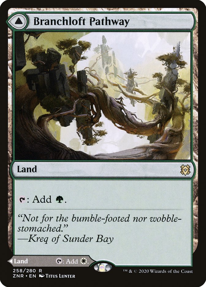 Branchloft Pathway // Boulderloft Pathway [Zendikar Rising] | Deep Dive Games St. Marys