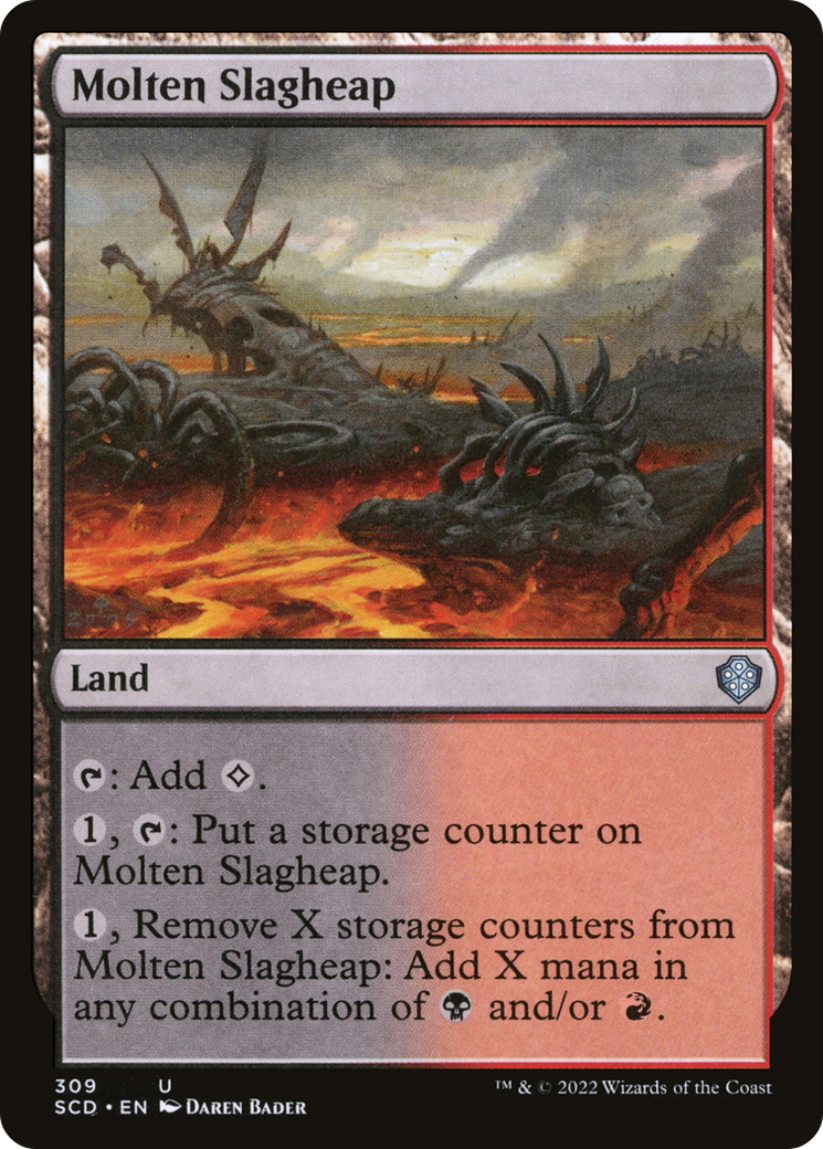 Molten Slagheap [Starter Commander Decks] | Deep Dive Games St. Marys