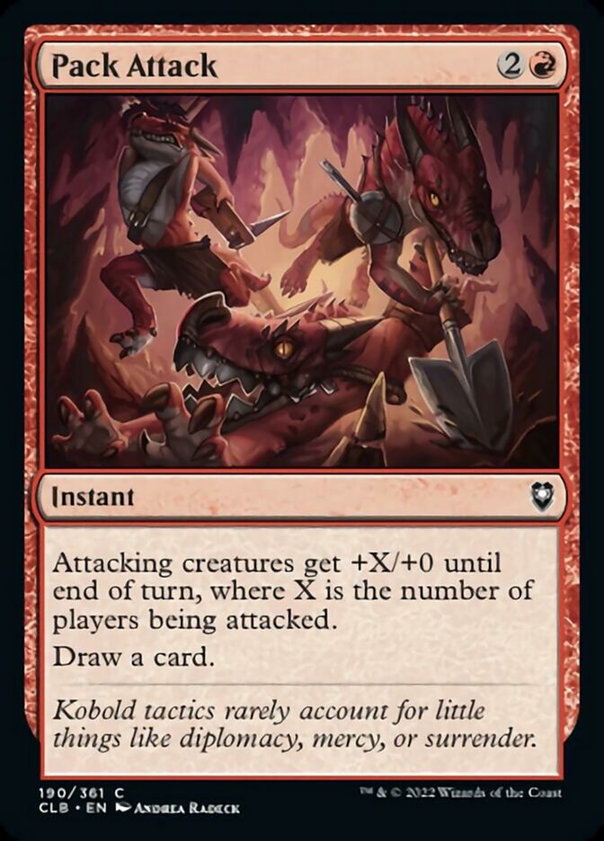 Pack Attack [Commander Legends: Battle for Baldur's Gate] | Deep Dive Games St. Marys
