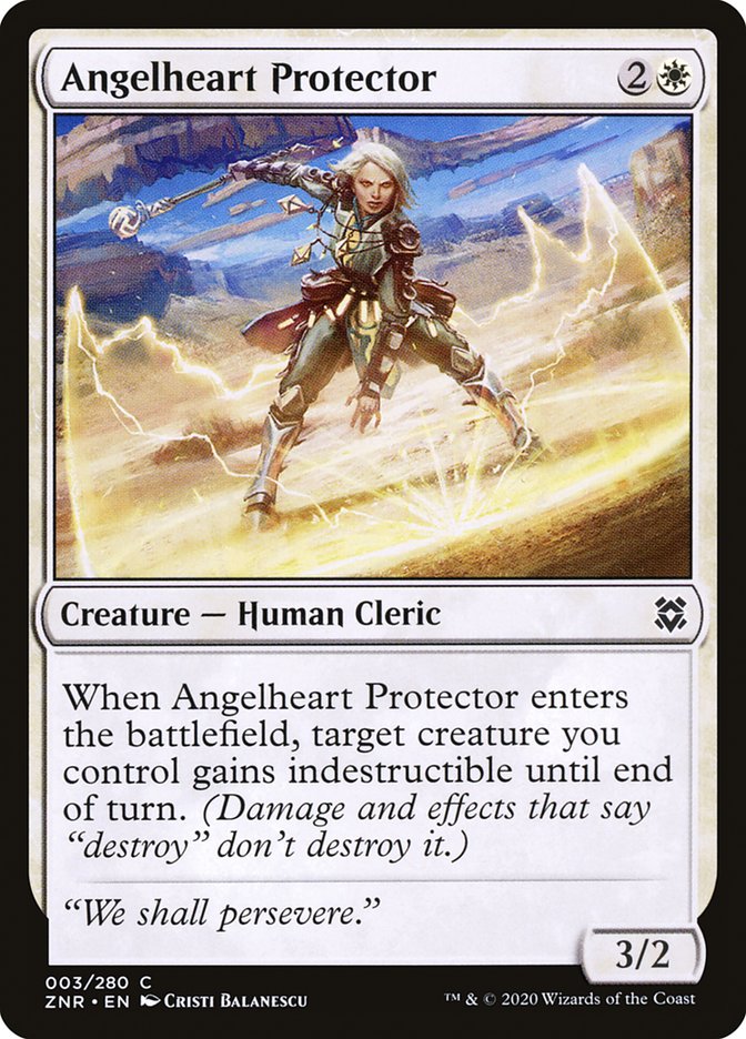 Angelheart Protector [Zendikar Rising] | Deep Dive Games St. Marys