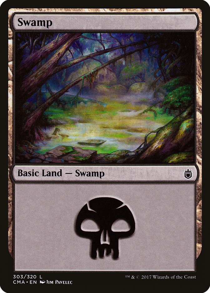 Swamp (303) [Commander Anthology] | Deep Dive Games St. Marys