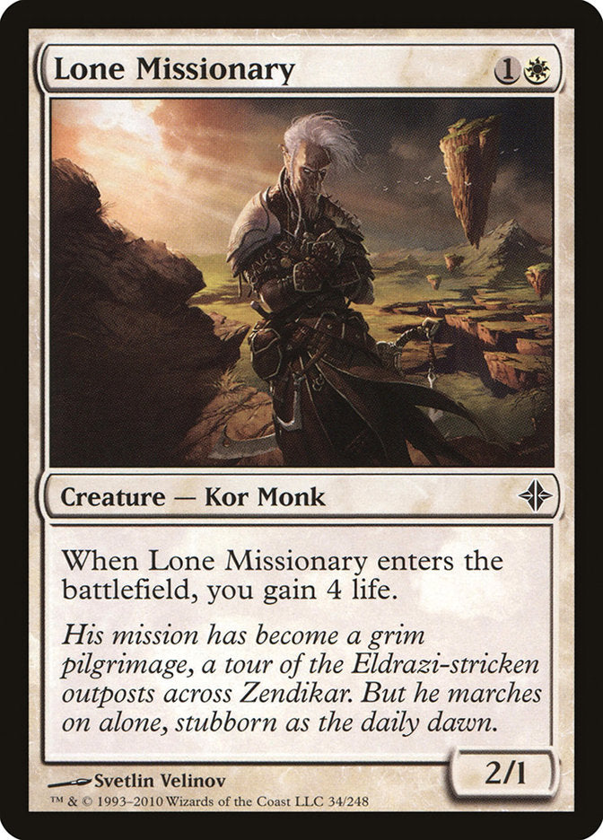 Lone Missionary [Rise of the Eldrazi] | Deep Dive Games St. Marys