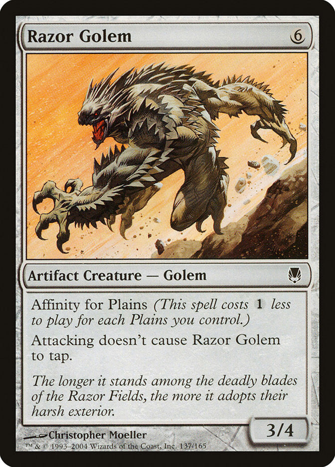 Razor Golem [Darksteel] | Deep Dive Games St. Marys