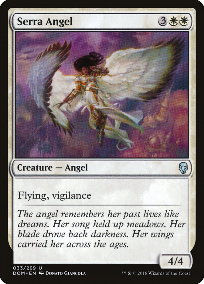 Serra Angel [Dominaria] | Deep Dive Games St. Marys