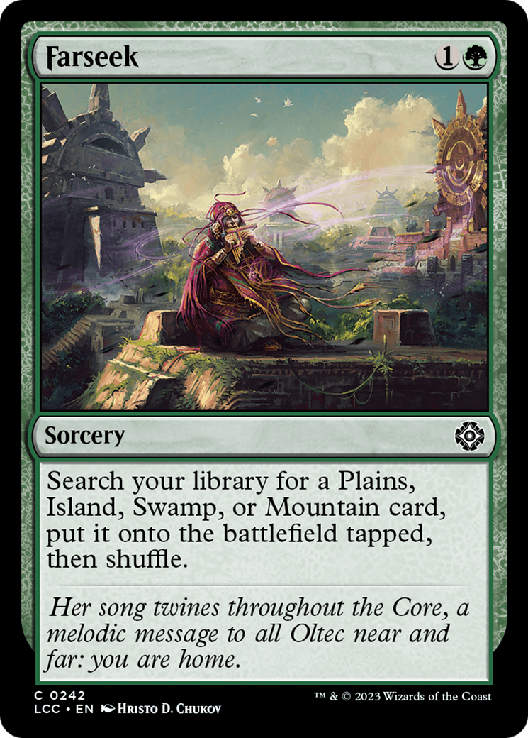 Farseek [The Lost Caverns of Ixalan Commander] | Deep Dive Games St. Marys
