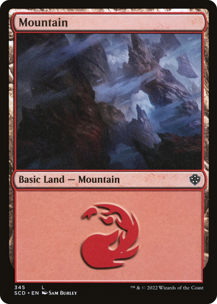 Mountain [Starter Commander Decks] | Deep Dive Games St. Marys