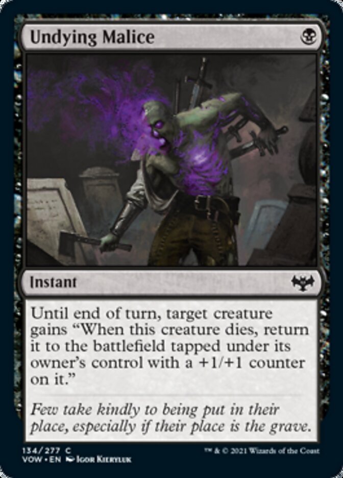 Undying Malice [Innistrad: Crimson Vow] | Deep Dive Games St. Marys