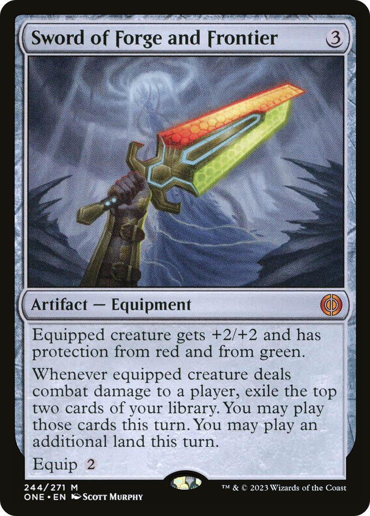 Sword of Forge and Frontier [Phyrexia: All Will Be One] | Deep Dive Games St. Marys