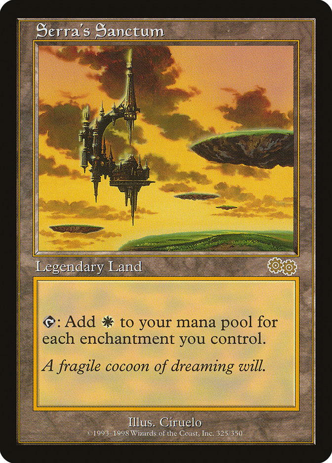 Serra's Sanctum [Urza's Saga] | Deep Dive Games St. Marys