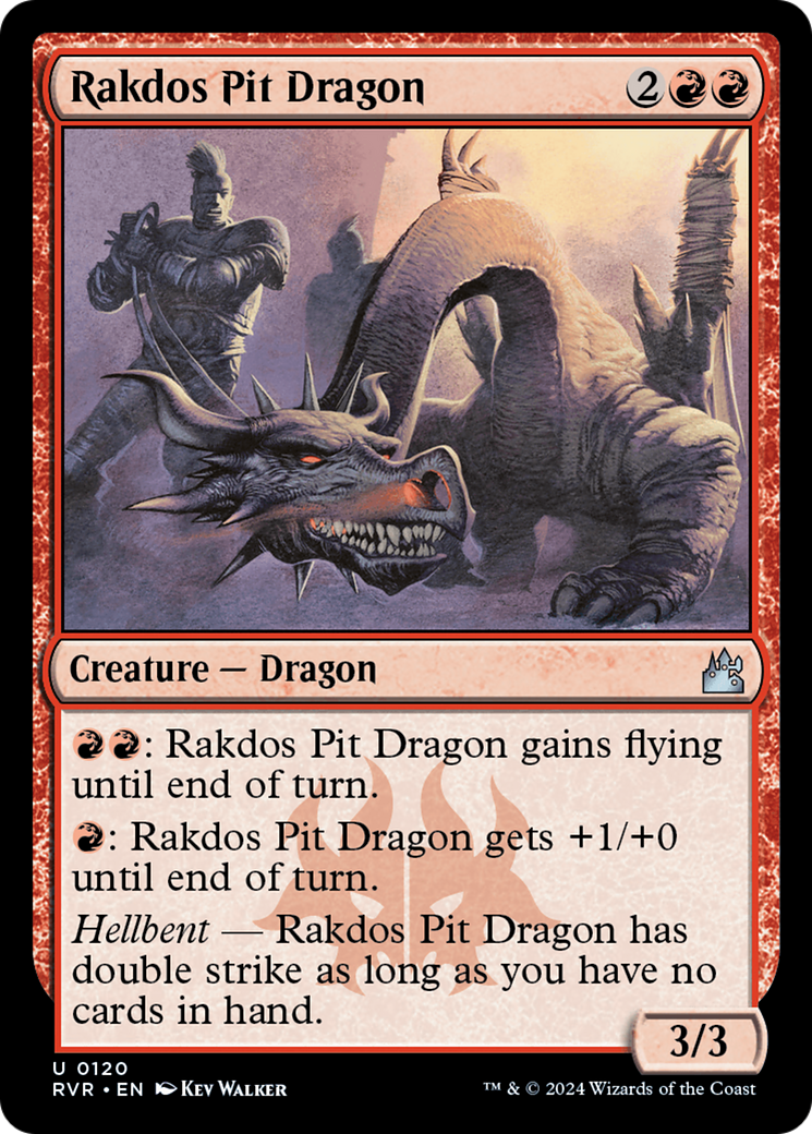 Rakdos Pit Dragon [Ravnica Remastered] | Deep Dive Games St. Marys