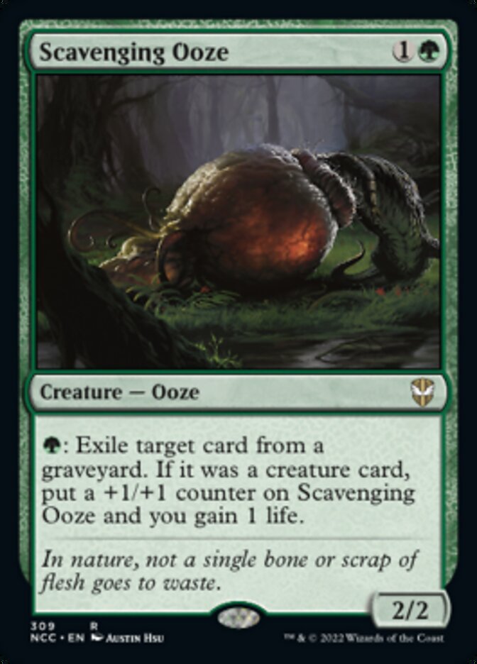 Scavenging Ooze [Streets of New Capenna Commander] | Deep Dive Games St. Marys