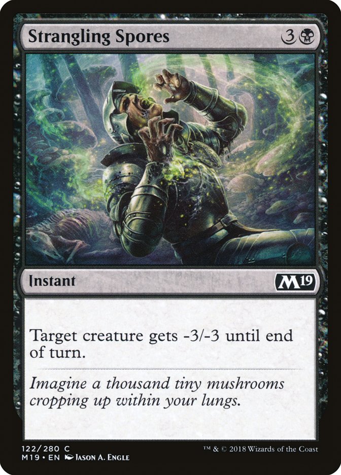 Strangling Spores [Core Set 2019] | Deep Dive Games St. Marys