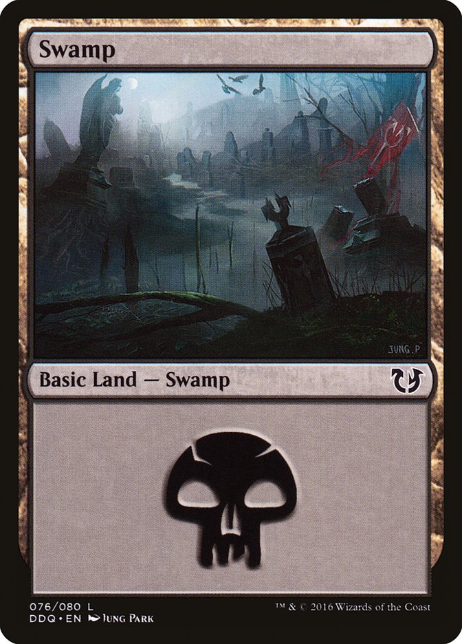Swamp (76) [Duel Decks: Blessed vs. Cursed] | Deep Dive Games St. Marys
