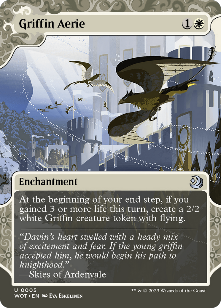 Griffin Aerie [Wilds of Eldraine: Enchanting Tales] | Deep Dive Games St. Marys